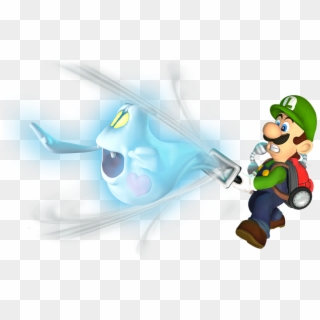 Luigi Heart Ghost - Luigi Luigi's Mansion Clipart