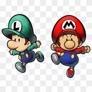 Mario And Luigi Png Pic - Baby Mario And Baby Luigi Clipart