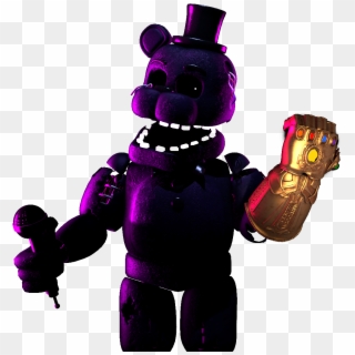 Renderthanos Bear - Thanos Bear Clipart