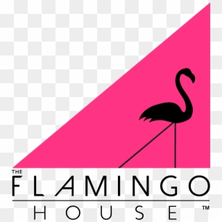Flamingo House Logo Clipart