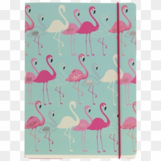 Caderno Com Capa Do Flamingo Clipart