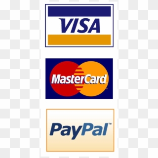 Visa Mastercard Paypal - Majorelle Blue Clipart