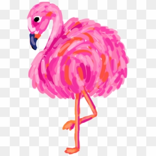 Lets Flamingle Hens Party Clipart