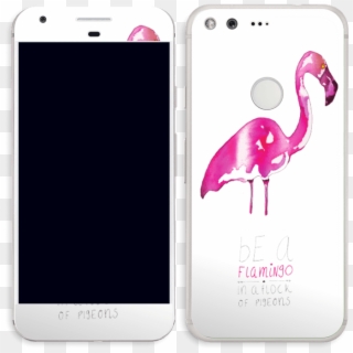 Be A Flamingo Skin Pixel - Iphone Clipart
