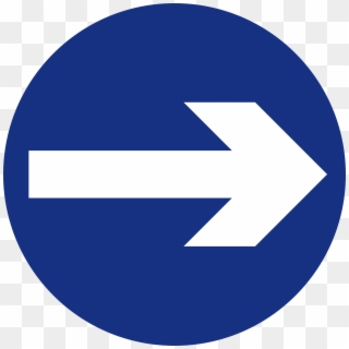 Right Turn Traffic Sign - Traffic Sign One Way Clipart