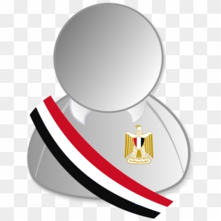 Egypt Politic Personality Icon - Flag Of Egypt Clipart