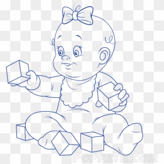 Picture Download Baby Crawling At Getdrawings Com Free - Cartoon Clipart