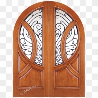 150 Saint Michelle - Round Shaped Main Door Design Clipart
