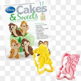 Issue123 Chip And Dales Cute Cookies - Disney Cakes And Sweets Issue 41 Clipart