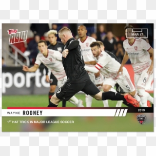 2019 Topps Now Mls 14 Wayne Rooney Dc United [3 - Dc United Vs Real Salt Lake Clipart