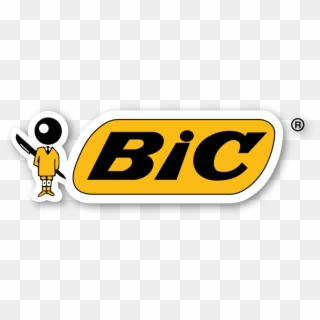 Bic Is Much More Successful Than Gillette In Terms - Bic Pen Logo Png Clipart