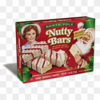 Little Debbie North Pole Nutty Bars Little Debbie - Little Debbie North Pole Nutty Bars Clipart