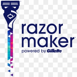 Gillette Razormaker Logorgb - Poster Clipart