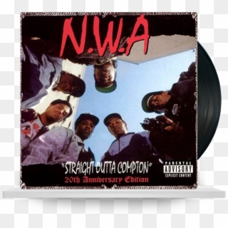 Nwa Straight Outta Compton Vinyl Album , Png Download - Straight Outta Compton Album Clipart