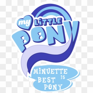 The-bitterman, Best Pony, Edit, Logo, Logo Edit, Minuette, - My Little Pony Clipart