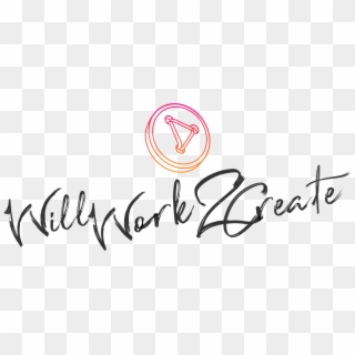 Willwork2create Logo - - Calligraphy Clipart