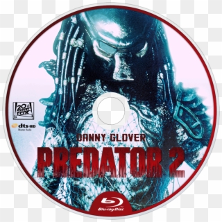 Predator 2 Bluray Disc Image - Predator 2 Blu Ray Disc Clipart