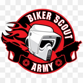 Biker Scout Army Imperial Stormtrooper, Star Wars Tshirt, - Shirt Clipart