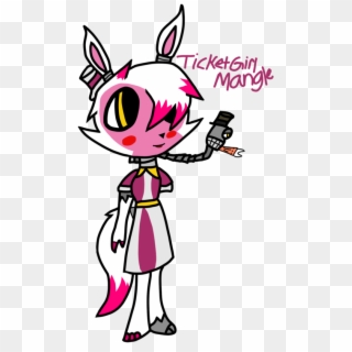 Ticket Girl Mangle By Dxc-smash Clipart