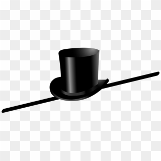 Top Hat And Cane Clipart , Png Download - Top Hat And Cane Clipart Transparent Png