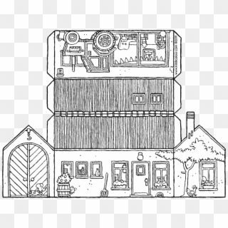 House Sketch Png - Sketch Clipart