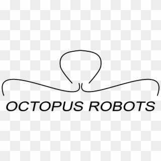 Octopus Robots - Line Art Clipart