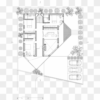 Sibiu House Plan-01 - Floor Plan Clipart