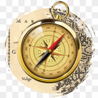 Old Map - Wall Clock Clipart