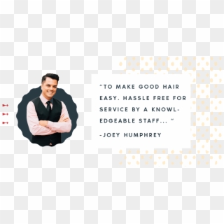 Owner And Master Stylist Joey Humphrey Started Sky - Gentleman Clipart