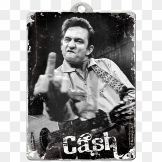 Johnny Cash Middle Finger Png - Poster Johnny Cash Finger Clipart