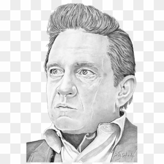 Click And Drag To Re-position The Image, If Desired - Johnny Cash Drawing Transparent Clipart