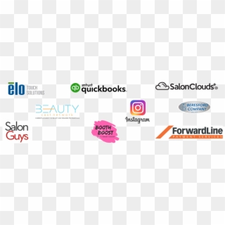 Partner Page Salon Iris Logos - Graphic Design Clipart
