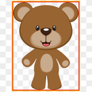 Bear Face Png - Ositos Para Baby Shower Clipart
