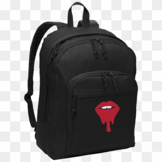 Cool Dripping Lips Basic Backpack For On The Go Lips - Zaino Scuole Medie Eastpak Clipart