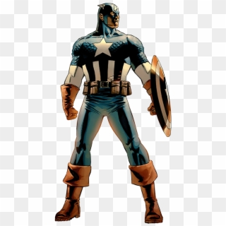 Captain America Comic Png - Captain America Steve Epting Clipart