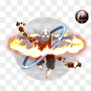 Avatar State Png - Avatar Aang 4 Elements Clipart
