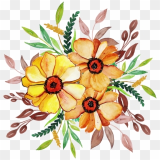 Free Png Floral Bouquets - Common Peony Clipart