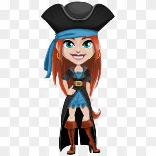 Brianna The Fearless - Pirate Cartoon Characters Png Clipart