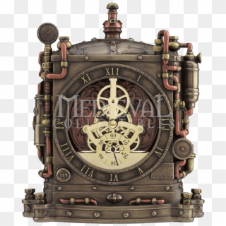 Steampunk Clock Clipart