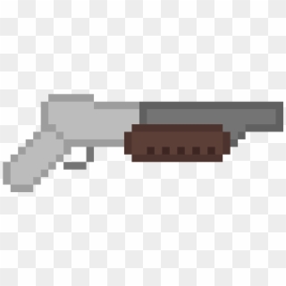 Shotgun - Pixel Art Clipart