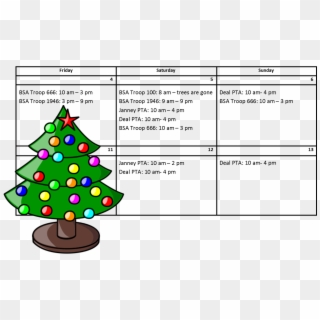 2015 Guide To Getting Holiday Greenery In Tenleytown - Christmas Clip Art - Png Download