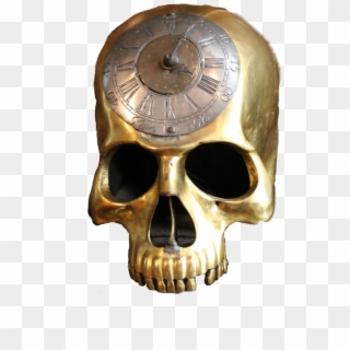 #skull #steampunk #clock #metal - Steampunk Hearse With Skulls Clipart