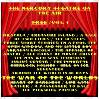 The Mercury Theatre On The Air Vol - Poster Clipart