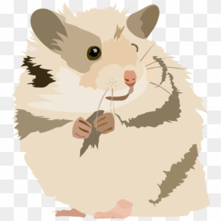 Gerbil Golden Hamster Rodent Mouse - Hamster Png Clipart Transparent Png
