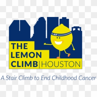 Alsf Hosts 2nd Annual Lemonade Climb Houston To Raise - Cartoon Clipart
