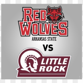 Little Rock Seeks Revenge On Arkansas St - Arkansas State Red Wolves Clipart