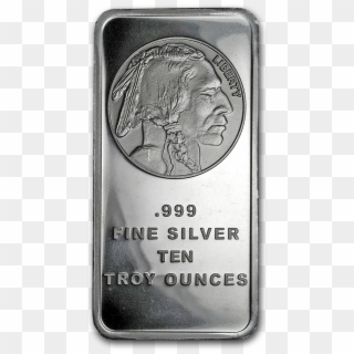 Buy 10 Oz Silver Bar - Silver Clipart
