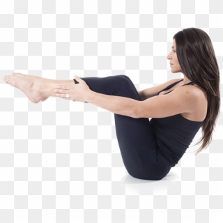 Mujer Saludable - Stretching Clipart