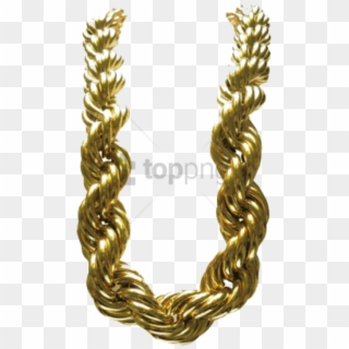 Free Png Gold Rope Chain Png Png Image With Transparent - Gold Rope Chain Psd Clipart