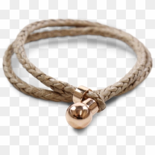 Bracelets Caro 2 Woven Rope Accessory Rose Gold - Bracelet Clipart